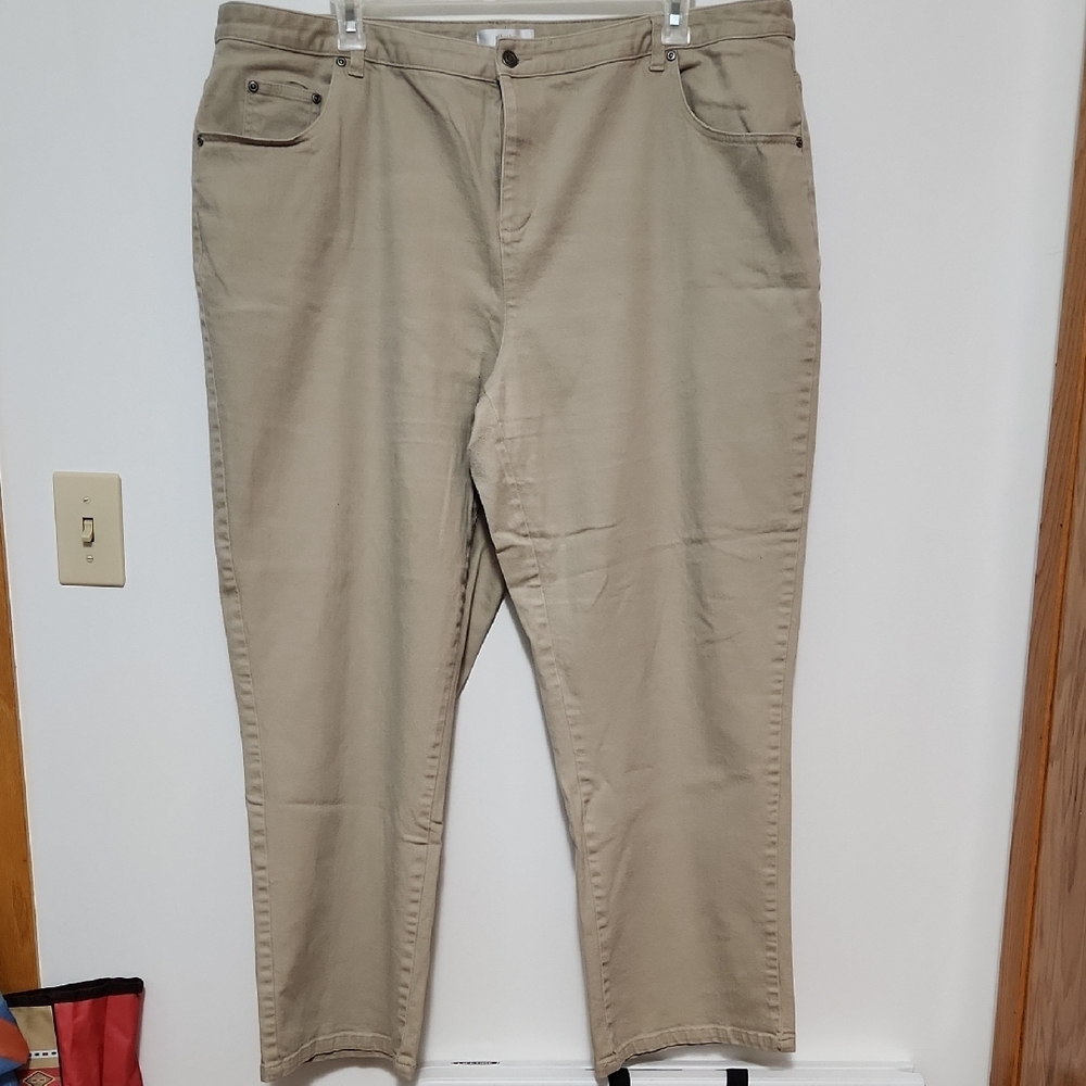 Women's Tan Jeans